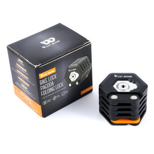 वेस्ट बाइकिंग वेस्ट राइडर एंटी-चोरी कुंजी लॉक माउंटेन बाइक इलेक्ट्रिक बाइक मोटरसाइकिल फोल्डिंग बाइक-जस्ता मिश्र धातु + एब्स स्टील - Product Image 1