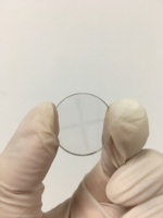 High-quality Crosshair Reticles for Telescopes and Surveying Instruments High Precision Customizable Sizes OEM Available