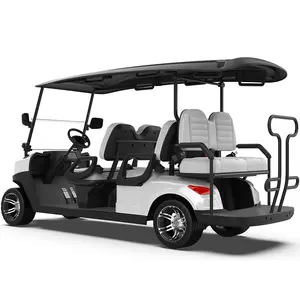 Factory Price CE Certificates 40km/h 25mph EMB System 6 Seater 48V Electric Golf Cart