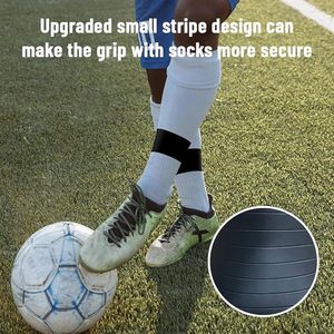 Correas de Silicona Lymor <span class=keywords><strong>para</strong></span> Espinilleras de Fútbol, Bandas Antideslizantes <span class=keywords><strong>para</strong></span> Adultos y Niños - Product Image 4