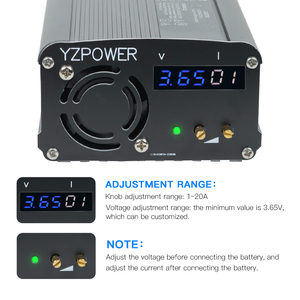 Chargeur de batterie DC/AC 290W en aluminium 10A/12V/15A à haute efficacité (85-95%) pour véhicules électriques, voitures hybrides, voiturettes de <span class=keywords><strong>golf</strong></span>, avec fonction OTP - Product Image 4