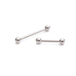 14G ASTM F136 impianta grado <span class=keywords><strong>titanio</strong></span> internamente filettato lingua bilanciere anello di <span class=keywords><strong>titanio</strong></span> <span class=keywords><strong>Piercing</strong></span> gioielli - Product Image 3