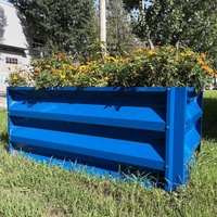 Pots de fleurs et jardinières pour la culture de légumes et d'herbes aromatiques en plein air, lit de jardin surélevé PLBD-1001 durable