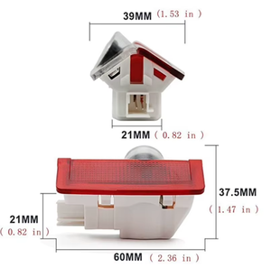 Nueva luz LED láser para puerta Proyector decorativo de brillo de proyección de Bienvenida/12V - Product Image 5