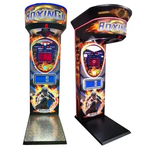 Amusement Park Coin Operated Power Test Boxing Game Machine Street Entertainment Boxing Lottery Game Machine