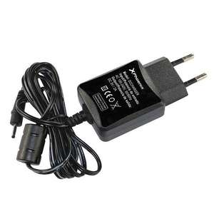 Cargador - Cargador de 5v 2a, punta fina de 2.5x07mm, color negro, ideal para tabletas y dispositivos compatibles. - Product Image 1