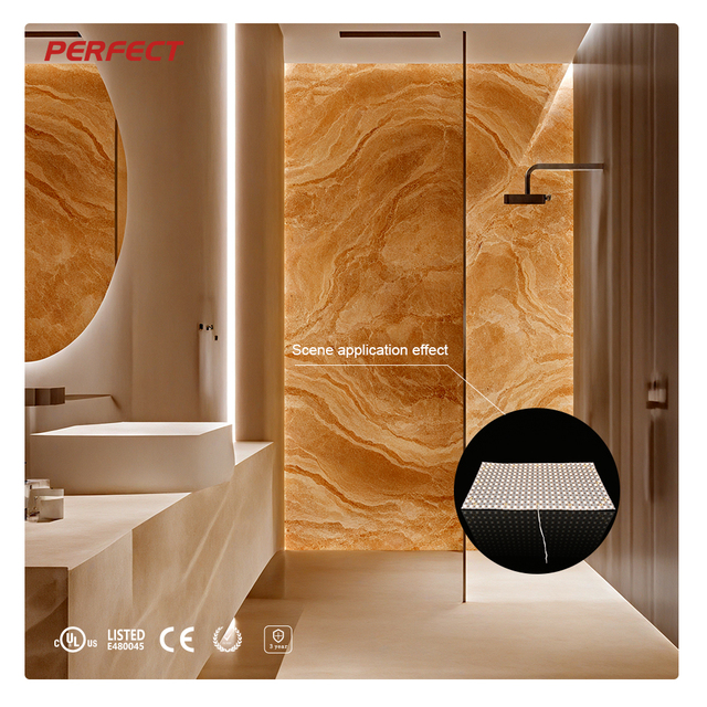 PERFECT Flexible LED Panel Sheet DC24V CCT Dimmable 2700K-6500K Backlight for Onyx Marble/Stone/Translucent Panel
