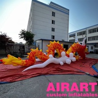 Dragon gonflable géant dragon chinois gonflable