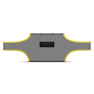 Filet de football pleine taille avec 4 zones de pointage 24*8ft pour l'entraînement au tir au but - Product Image 5