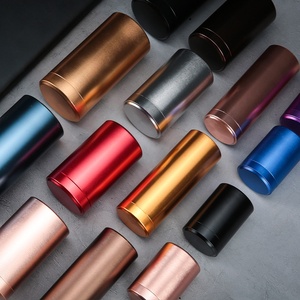 Xách Tay Titan Hợp Kim Nhôm Trà Canister Một Gói Nhỏ Sắt Kín Hộp Rỗng Cho Trà Lưu Trữ Thực Phẩm Lưu Trữ & <span class=keywords><strong>Container</strong></span> - Product Image 3