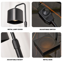 Lampe chauffe-bougie réglable en fer, brûleur de cire fondue, vente en gros