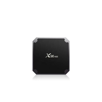 ZYSY Android TV BOX X96mini 9.0 2GB 16GB Amlogic S905W Quad Core 2.4GHz WiFi 1080P Mini Smart Box 2022 Lecteur Multimédia