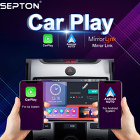 Estéreo para Coche con Mirror Link, Radio Android, Carplay Inalámbrico, Dash Cam, DVD y Pantalla Táctil para Kia Forte Cerato 2 TD 2008-2013