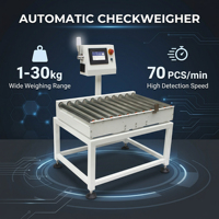 Contrôleur de poids à tambour pour la production alimentaire et la restauration (1-30 kg)