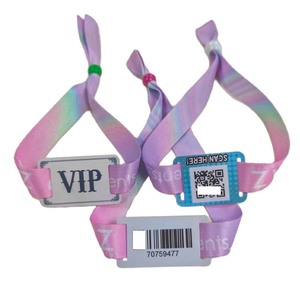 <span class=keywords><strong>Regali</strong></span> promozionali braccialetti da polso con logo stampato personalizzato braccialetti in poliestere - Product Image 4
