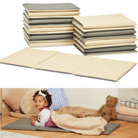 Tapis de sieste pliable Montessori pour tout-petits Tapis de sommeil doux et épais et confortable pour la garderie Maternelle Tapis de repos pour l'apprentissage précoce