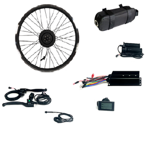Kit Completo Tutto-in-Uno per Conversione Bici Elettrica con Motore Posteriore, Controller a Onda Sinusoidale Impermeabile 1500W/2000W/3000W/5000W, 48V 52V 60V 72V - Product Image 1