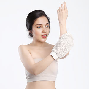 Brosse de <span class=keywords><strong>douche</strong></span> de luxe Jane Eyre en fibres végétales, entièrement naturelle, exfoliante, design gris simple, forme rectangulaire, n'abîme pas la peau, accessoire de bain - Product Image 1