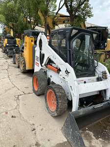 गर्म बिक्री बोबकैट S185 का उपयोग मिनी स्किड स्टीयर व्हील लोडर बहुक्रियाशील ट्रैक लोडर्स बोबकैट - Product Image 6