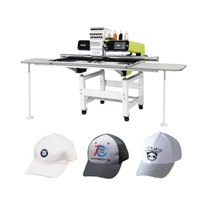 Good quality YUEMEI brand computerized embroidery sewing machine price for Cap T shirt Hat Embroidery Machine