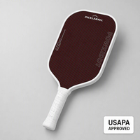 Raquette de pickleball pour enfants en fibre de carbone Kevlar avec noyau en nid d'abeille 16 mm, compétition professionnelle, logo personnalisé OEM, vente en gros, entraînement en extérieur
