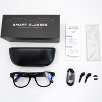 Gafas Inteligentes GS5 MAX con IA, Traducción IA, Cámara de 8MP, Grabación POV con ChatGPT, con Estuche de Carga 2026