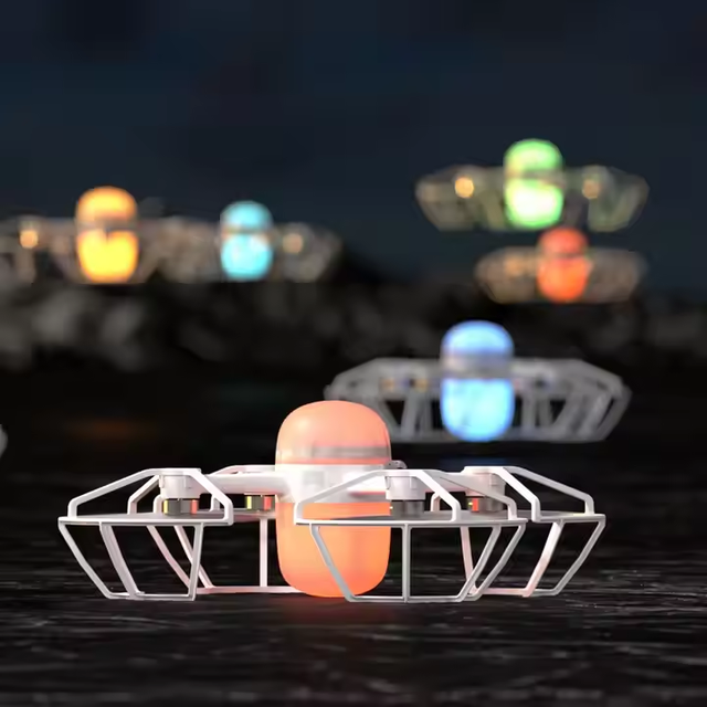 UUUFLY 100+ LED Sync L1 Commercial Drone Show System GPS Programmable Remote Control 4K Ultra HD Camera 10km Range App 31-40min