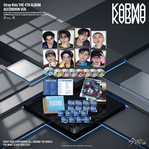 Stray Kids [KARMA] ACCORDION VER Música Pop Coreana para Niños, Plástico y Papel - Product Image 3