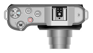 Mirrorless <b>Camera</b> 7.1x-16x Optical + 2x Digital 2"-3" 4K/2K CMOS Sensor Face Detection WiFi APP Built-in <b>Flash</b> - Product Image 3