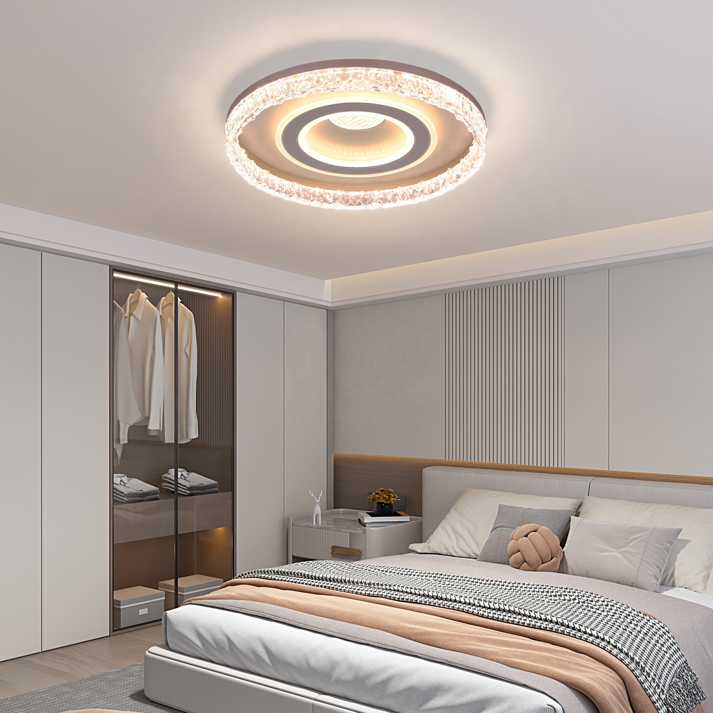 Hallway Modern Led Ceiling Light Indoor Decor Bedroom Ceiling Lights Round Led Lamp for Bedroom Living Room Ceiling Light