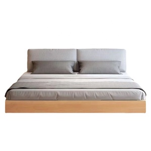 Meubles <span class=keywords><strong>de</strong></span> maison au design moderne, <span class=keywords><strong>lit</strong></span> suspendu <span class=keywords><strong>king</strong></span> <span class=keywords><strong>size</strong></span> simple en bois souple <span class=keywords><strong>sans</strong></span> tête <span class=keywords><strong>de</strong></span> <span class=keywords><strong>lit</strong></span> pour adulte, prix <span class=keywords><strong>de</strong></span> gros, vente en gros - Product Image 5