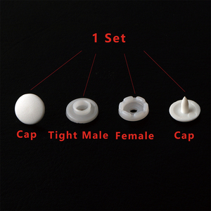 Nguồn Nhà Máy T3 T5 Kích Thước Nhựa Snaps Nút Tùy Chỉnh Màu Sắc Nhấn Nút Nhẫn Cho Quần Áo Trẻ Em Nhà Máy Giá - Product Image 6