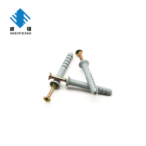 Tassello a Fungo in PVC <span class=keywords><strong>da</strong></span> 8mm 7mm X 35mm, Ancoraggio a Espansione in Nylon <span class=keywords><strong>da</strong></span> 6mm con Vite per Fissaggio a Muro - Product Image 6