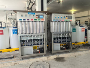 Lango Commercial Diaphragm Pump System PLC Control High High Accuracy Dosing Unit for <b>Detergent</b> Softener <b>Laundry</b> Plant - Product Image 4