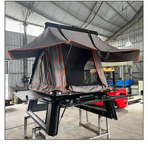 Tente intégrée à couverture élevée pour camionnette tente de toit de <span class=keywords><strong>camping</strong></span> en plein air pliante étanche bâche de voiture portable pour la conduite autonome - Product Image 6