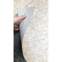 Panneau décoratif en bambou flexible, placage en bambou, grande dalle, imperméable, ignifuge, écologique, matériau MCM pour hôtel en intérieur