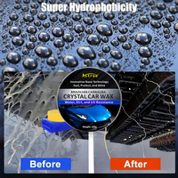 Cera para Autos Astree Carnauba Brasileña 100g, Nanotecnología, Alto Brillo, Resistencia al Agua, Suciedad y Rayos UV, Cera Sólida en Pasta, Protección de Pintura OEM