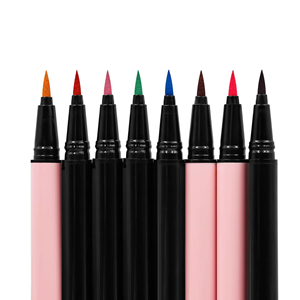 Crayon Lèvres Liquide Mat OEM Vegan Eyeliner Liquide Coloré Pigmenté Longue Durée Logo Privé Vente en Gros OEM Eyeliner Néon - Product Image 5