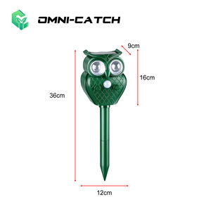 Fabricant professionnel de dispositifs de dissuasion pour animaux, répulsif ultrasonique pour usage en jardin, repousse efficacement les chats et les écureuils - Product Image 3