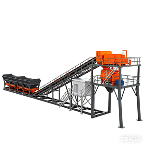 Betonmischanlage ohne Fundamentstruktur, 180-Typ Baustellenstation, Schnell Installierbare Betonmischanlage - Product Image 6
