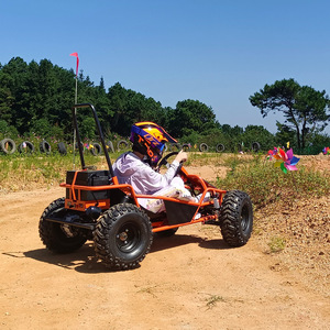 시속 40km 고속 4륜 전동 로드 버기카 1000W/48V 20Ah 파워, 어린이 및 성인용 후방 유압식 디스크 브레이크 드리프트 고카트 - Product Image 2