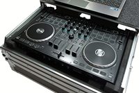 HCRTMIX8LT Etui personnalisé pour ordinateur portable Flight Glide de haute qualité Grand étui compatible avec Reloop Terminal Mix 8 Supports OEM ODM