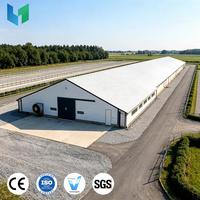 Bâtiment Agricole Préfabriqué en Acier pour Élevage de Poulets, Vaches et Moutons à Faible Coût – Hangar/Grange Métallique