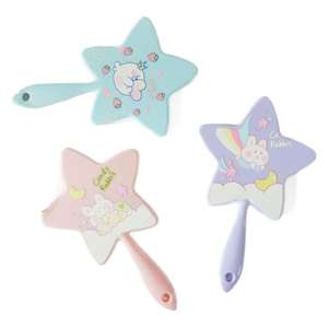 <span class=keywords><strong>Miroir</strong></span> de beauté portable créatif en plastique en forme d'étoile à cinq branches <span class=keywords><strong>avec</strong></span> poignée et trou de suspension, petite taille - Product Image 5