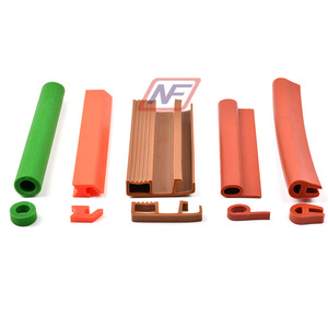 Bọt <span class=keywords><strong>Silicone</strong></span> Ống Tùy Chỉnh Hình <span class=keywords><strong>Silicone</strong></span> Rắn Ép Đùn Tác Động Chịu Mài Mòn Không Thấm Nước Trang Trí Dải Hình Chữ U Sealant Dải - Product Image 5