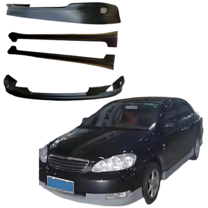 Kit de carrocería ancha para modelos 2004-2010 con nuevo alerón delantero, alerón trasero y faldones laterales, sistemas de carrocería automotriz en PP - Product Image 1