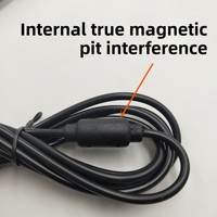 Câble de charge pour manette, directement de l'usine, câble de données de 18 mètres avec anneau magnétique, matériau PVC, autres accessoires de jeu