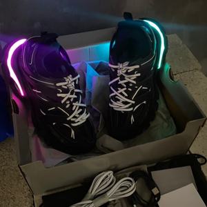 Zapatillas Deportivas de Diseño <span class=keywords><strong>Balenciaga</strong></span> Track 3.0 con Luces LED, Calidad Original, Cuero Genuino Suave, Zapatillas <span class=keywords><strong>Balenciaga</strong></span> - Product Image 1