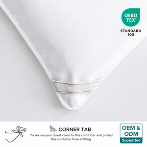 Edredón Blanco Ligero y Fresco, Alternativa Hipoalergénica, Lavable, Acolchado, Suave, para Hogar y Hotel, OEKO-TEX - Product Image 4