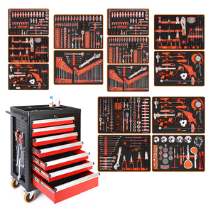 Chariot <span class=keywords><strong>à</strong></span> <span class=keywords><strong>outils</strong></span> en acier multifonctionnel professionnel <span class=keywords><strong>à</strong></span> 7 tiroirs chariot d'armoire de mécanicien réparation Automobile coffre <span class=keywords><strong>à</strong></span> <span class=keywords><strong>outils</strong></span> en fer - Product Image 6